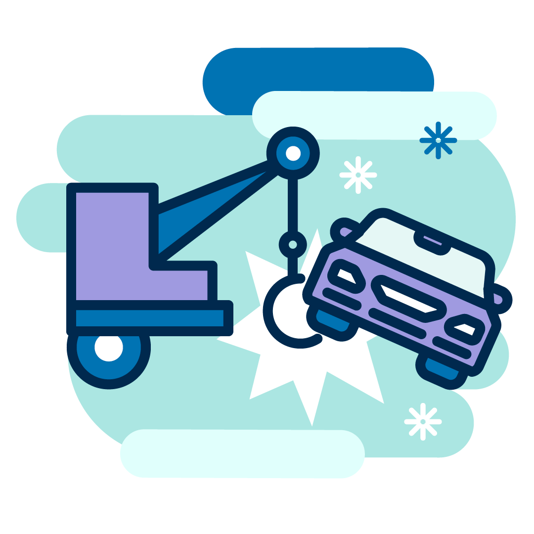 Car is being towed away. Avoid costly towaways and earn with Untrap.